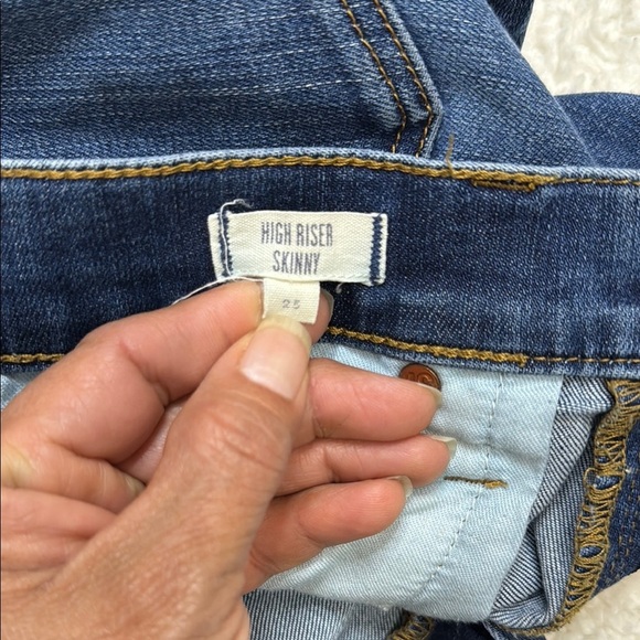 MADEWELL | SIZE 25 | HIGH RISER SKINNY | Women's Blue Jeans - Picture 8 of 8